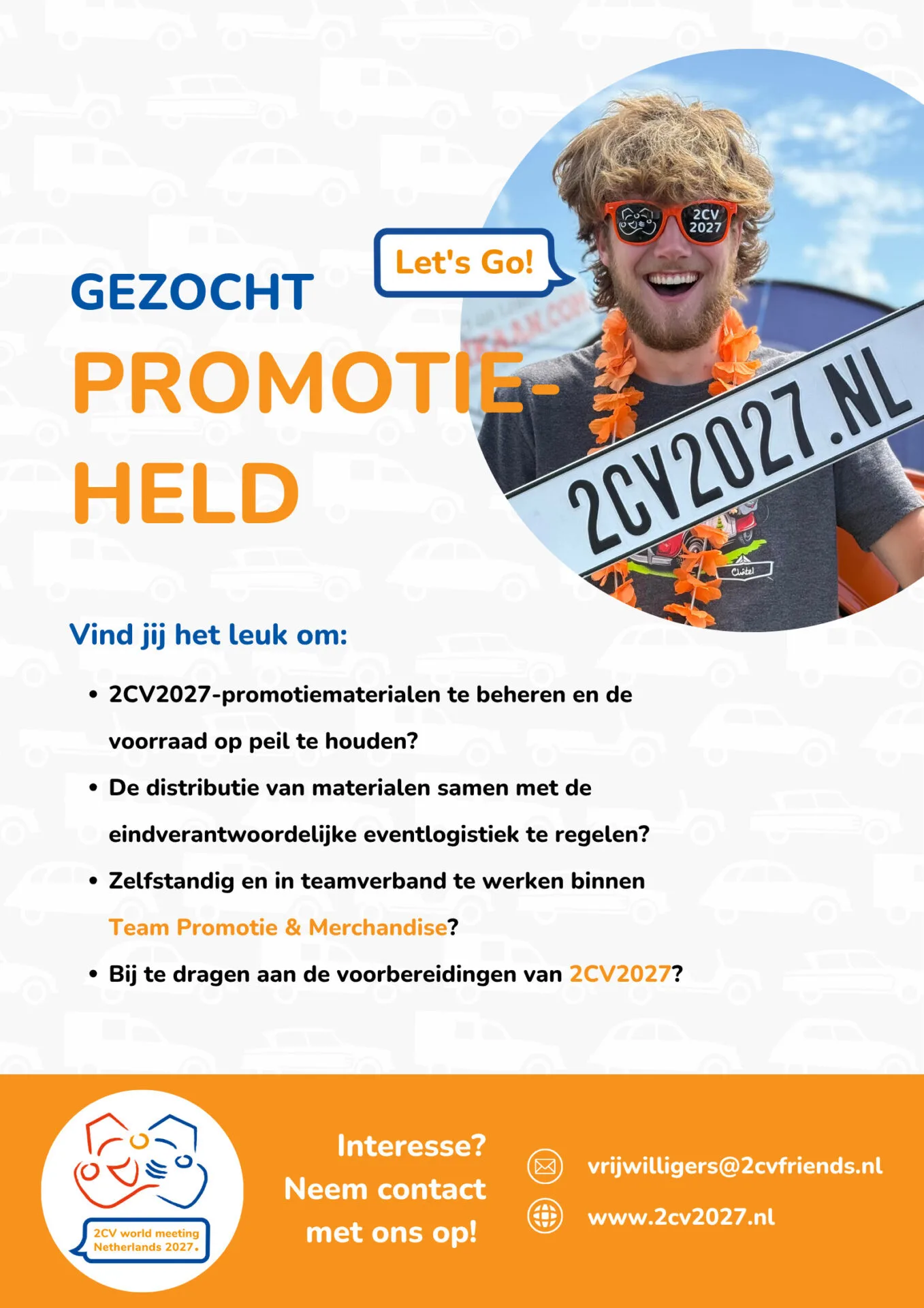 Vacature beheer promotiematerialen 1